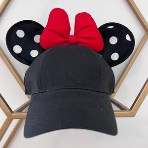 Minnie Mouse bow disney park baseball hat